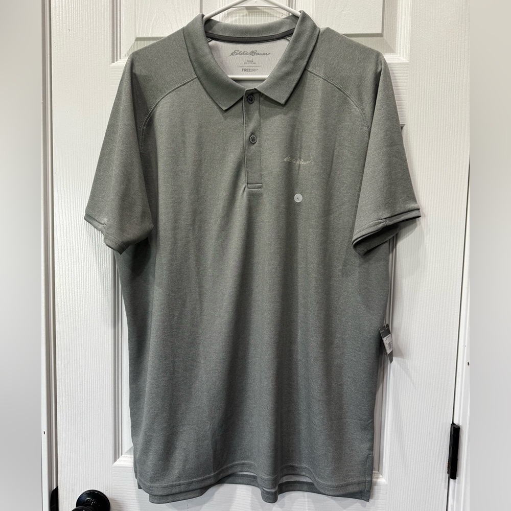Eddie Bauer Charcoal Polo Shirt
